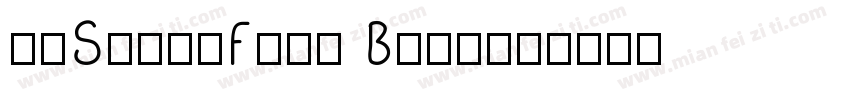 58SmileFont Bold字体转换